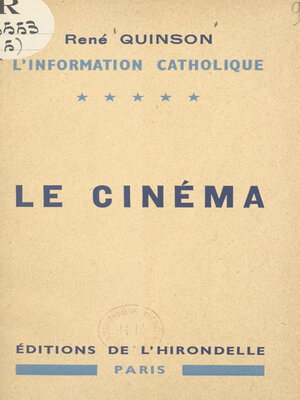 cover image of Le cinéma